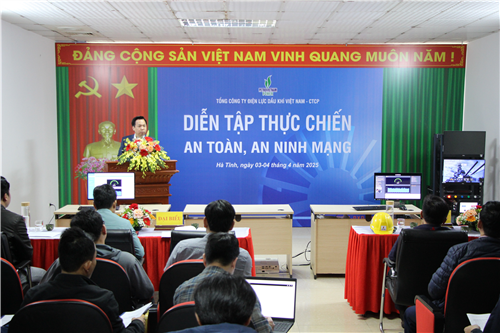 Tổng công ty Điện lực Dầu khí Việt Nam – CTCP diễn tập thực chiến an toàn, an ninh mạng
