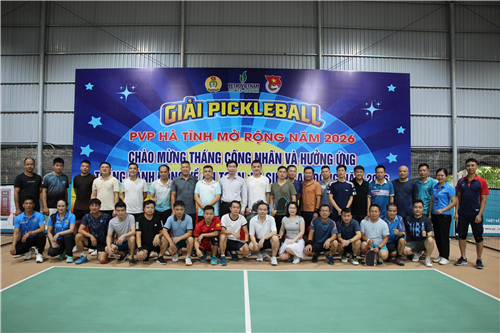 SÔI NỔI GIẢI THI ĐẤU PICKLEBALL VÀ CẦU LÔNG CHO CBCNV – NGƯỜI LAO ĐỘNG LÀM VIỆC TẠI NMNĐ VŨNG ÁNG 1 